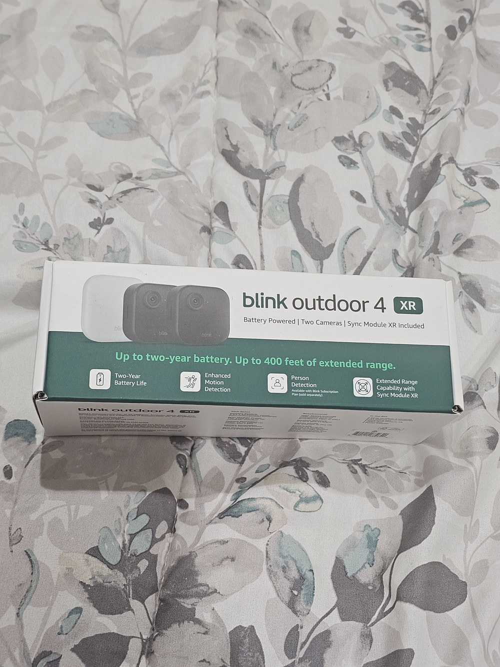 Blink Outdoor 4 XR Wireless Security Camera System - White